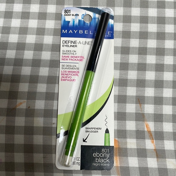 Maybelline Define A Line Eyeliner, Ebony Black - Picture 8 of 8